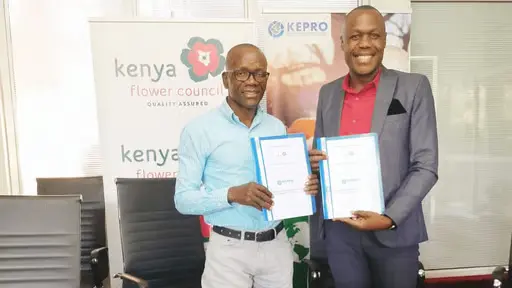 Floriculture Goes Circular: KEPRO and Kenya Flower Council Seal Pact