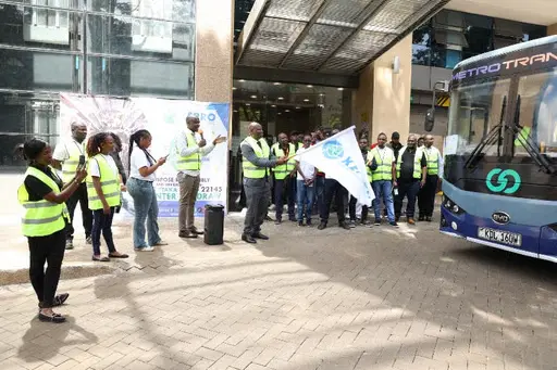 KEPRO Launches 'Taka Tu Kutupa Kwa Bin' Campaign in Matatus
